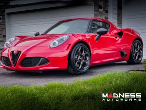 Alfa Romeo 4C Carbon Fiber Front Bumper Center Grille Frame 